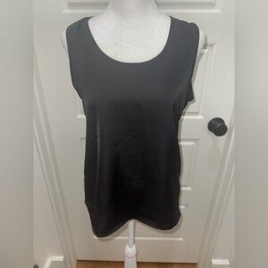 Sojourn. Black Sleeveless Blouse. Size Small.